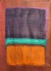 2010 Famous Paintings - Violet and Orange and a Slice of Green